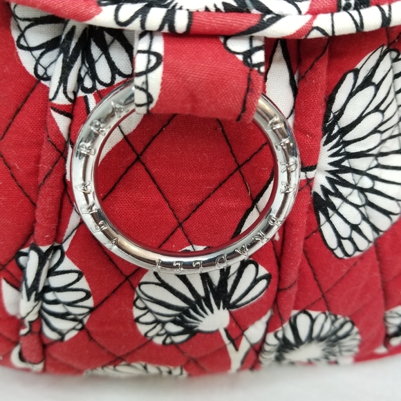Vera Bradley Retired Deco Daisy Saddle Up Bag - Picture 4 of 14